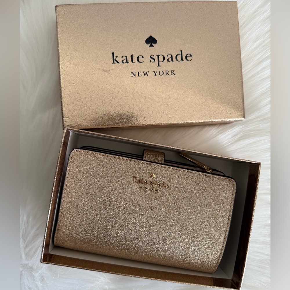 Kate spade glitter wallet